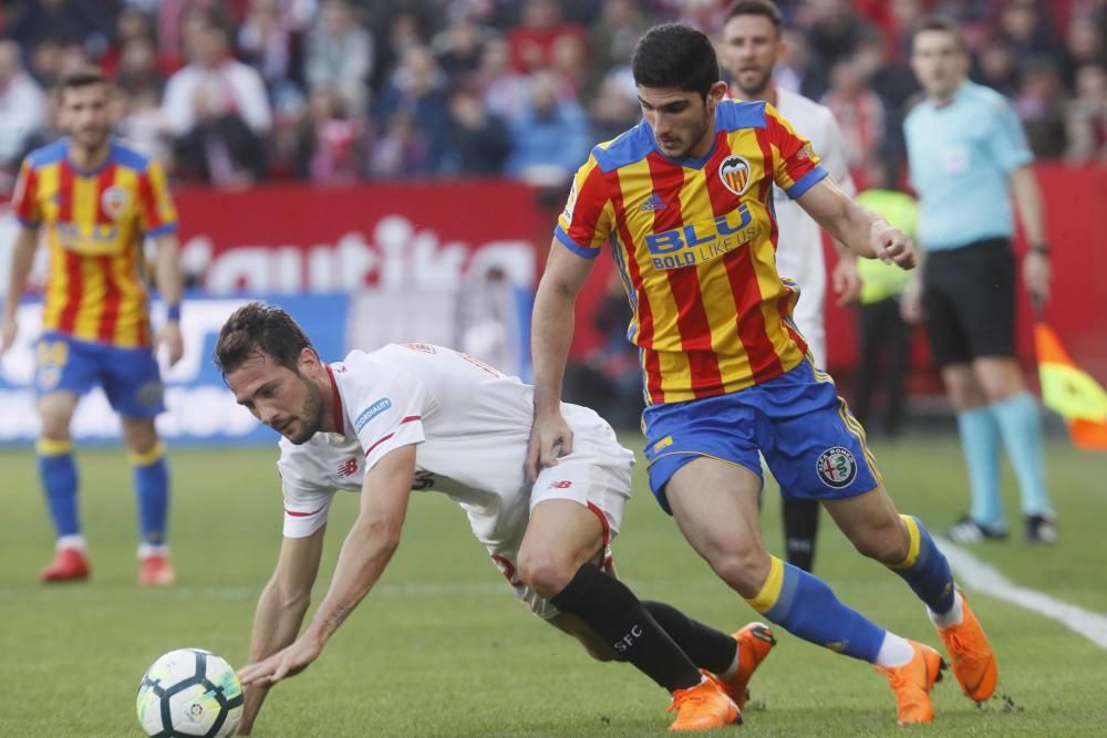 Sevilla - Valencia, en imágenes