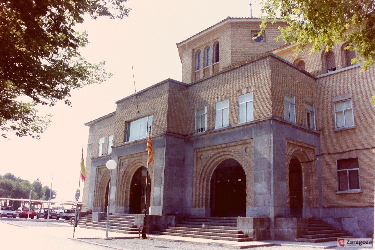 Acceso principal al hospital, en una imagen de archivo del consistorio.