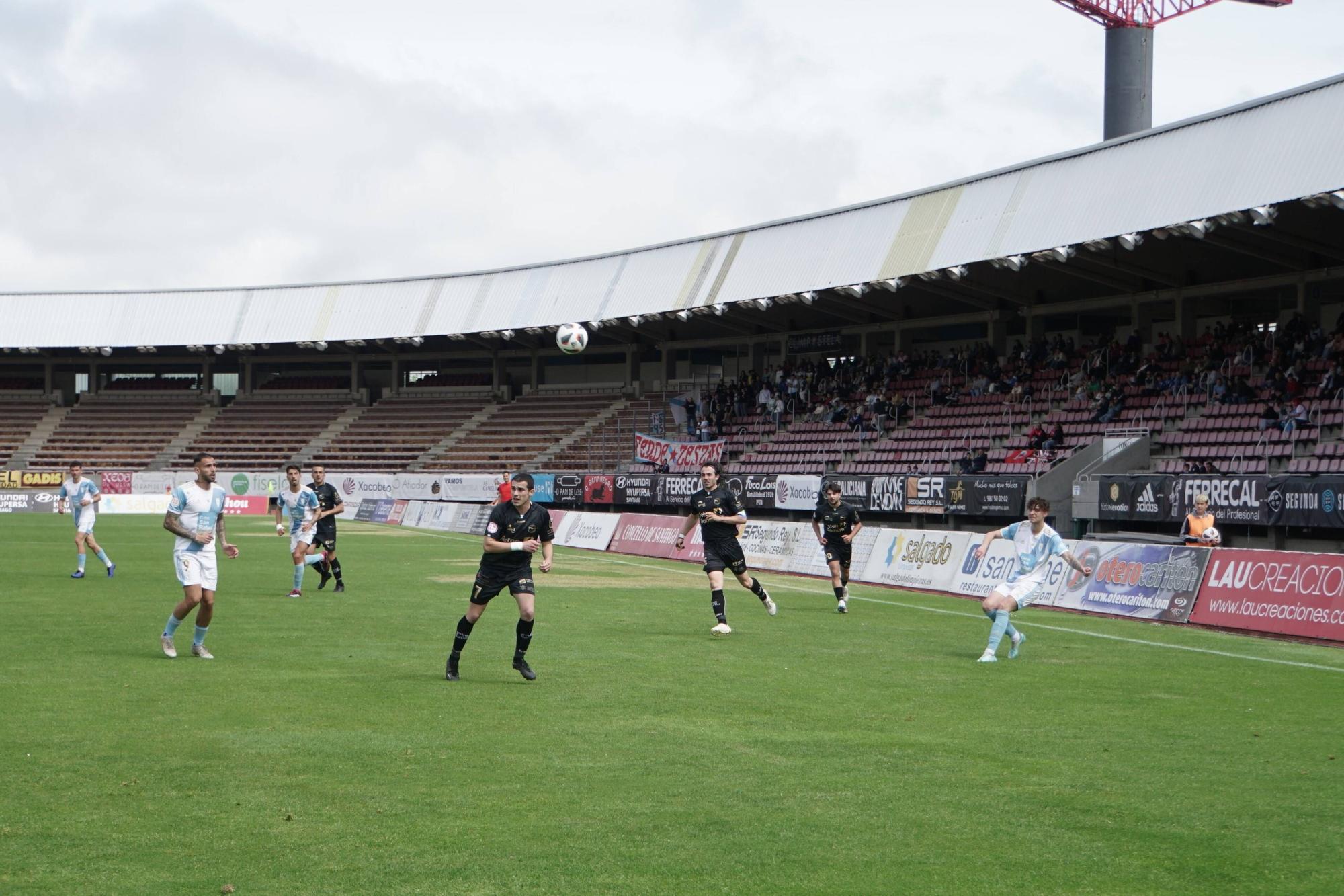 Las imágenes del partido: Compostela 1 - Laredo 0