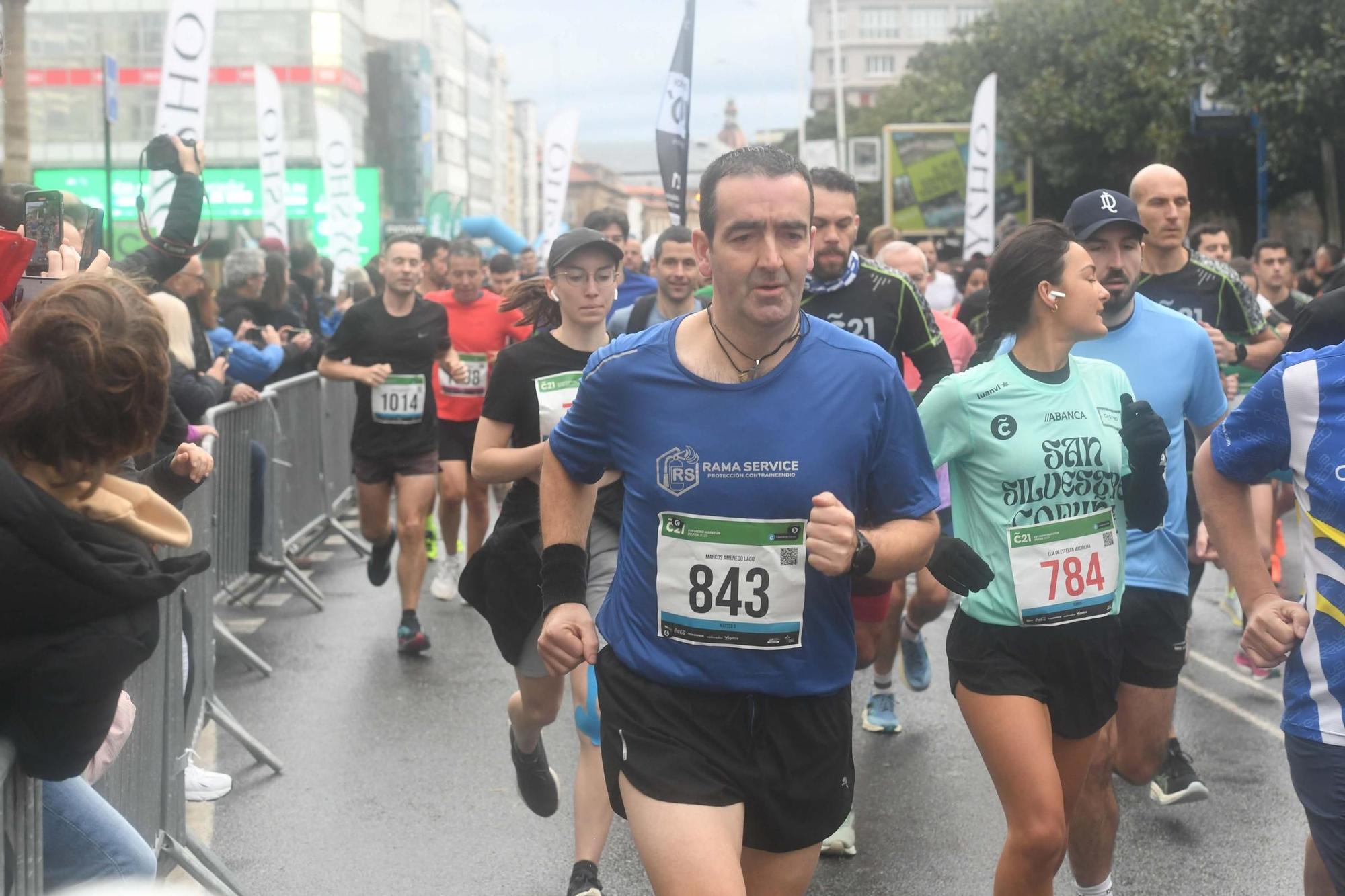 Coruña 21: búscate en la galería de fotos de la carrera de medio maratón en A Coruña