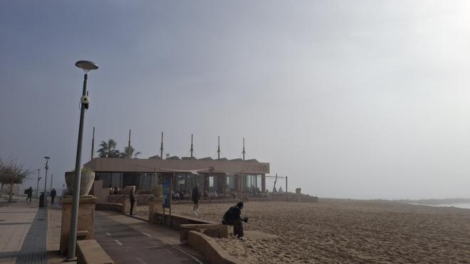 Entschuldigung, ist hier das Meer? So dicht war der Nebel in Palma