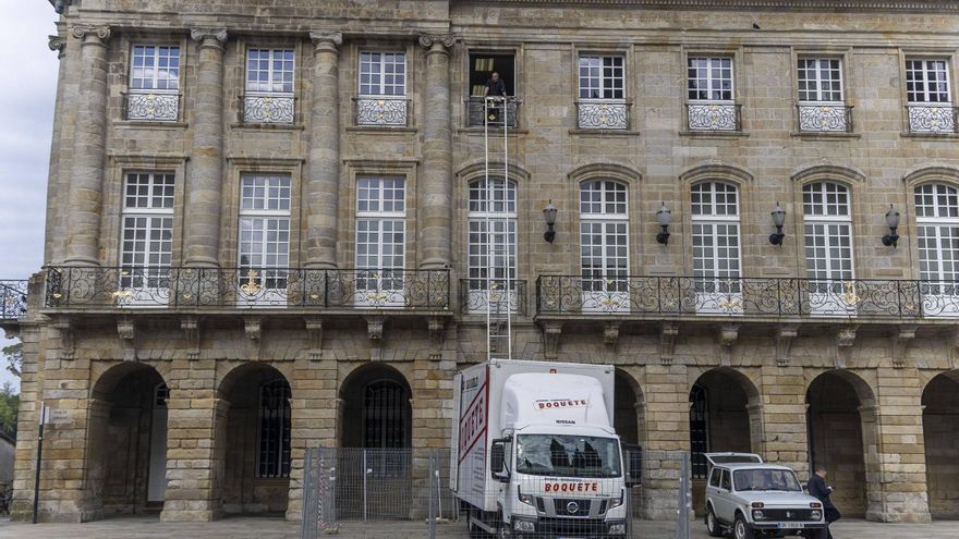 El Concello de Santiago tratará de recuperar espacios del Pazo de Raxoi que están cedidos a la Xunta