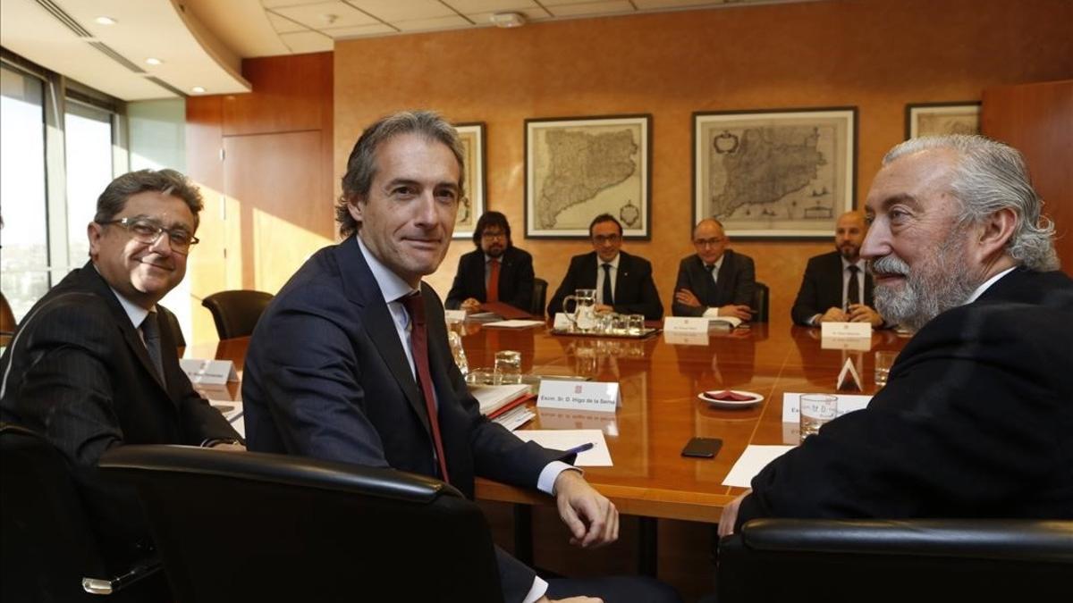 Encuentro entre Íñigo de la Serna y Josep Rull