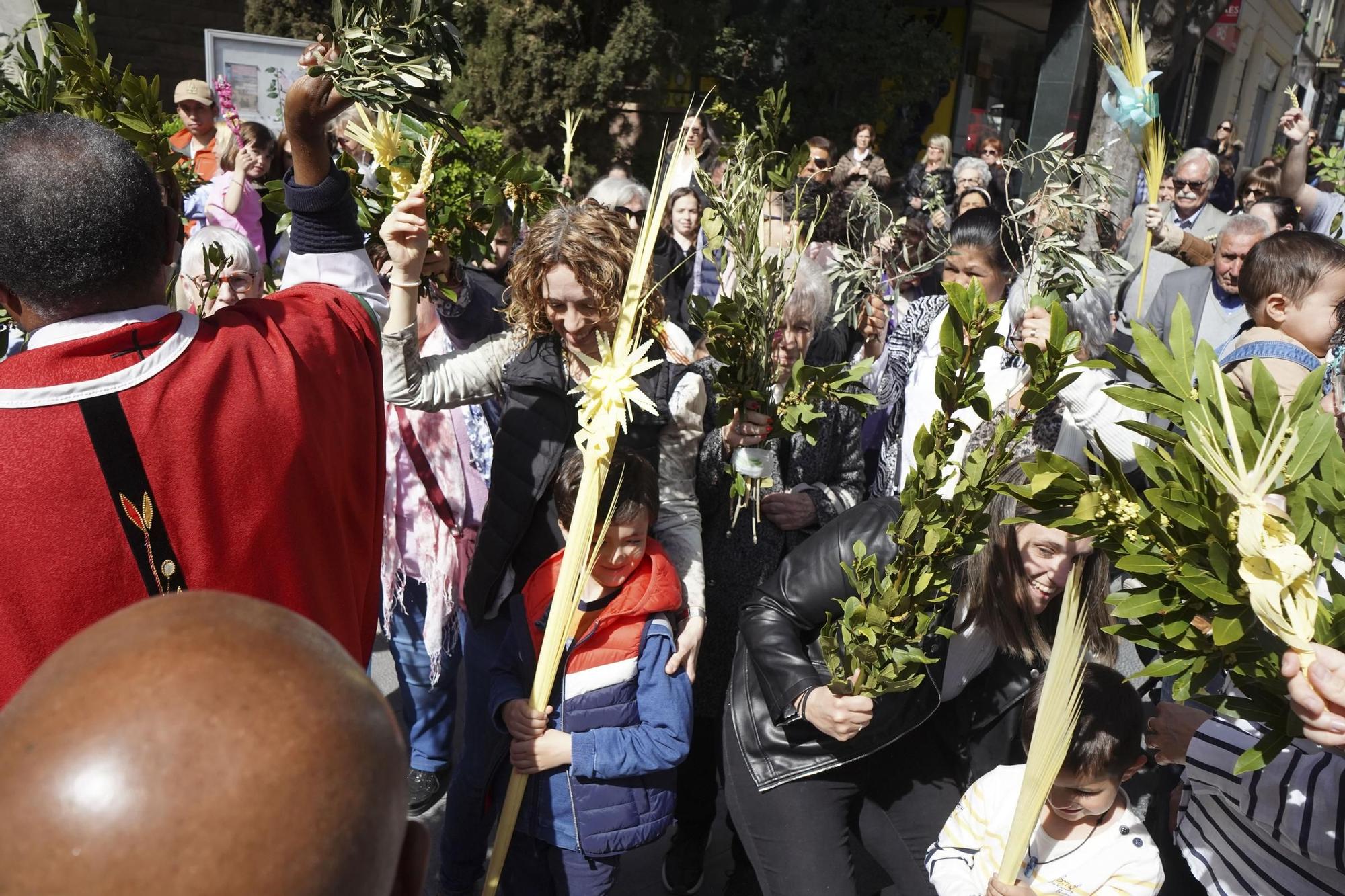 Imatges de la benedicció de Rams a Manresa