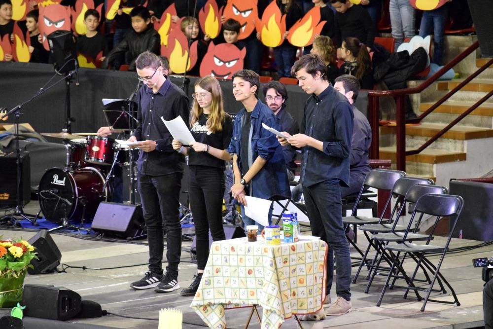 Més de 750 alumnes de quart de primària canten a Igualada