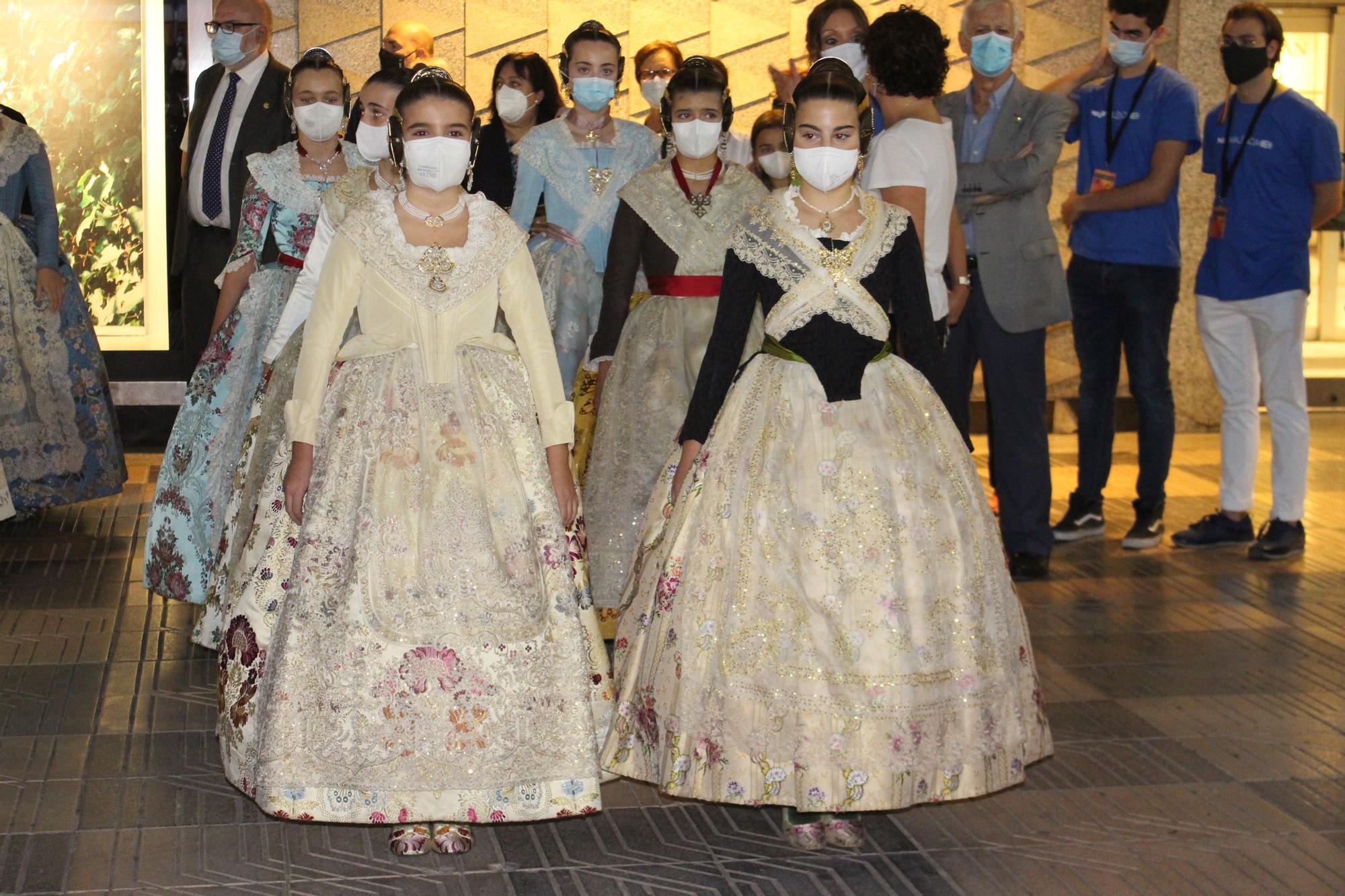 Estreno de las falleras mayores de València 2022 y las cortes en la "Festa per a Tots"