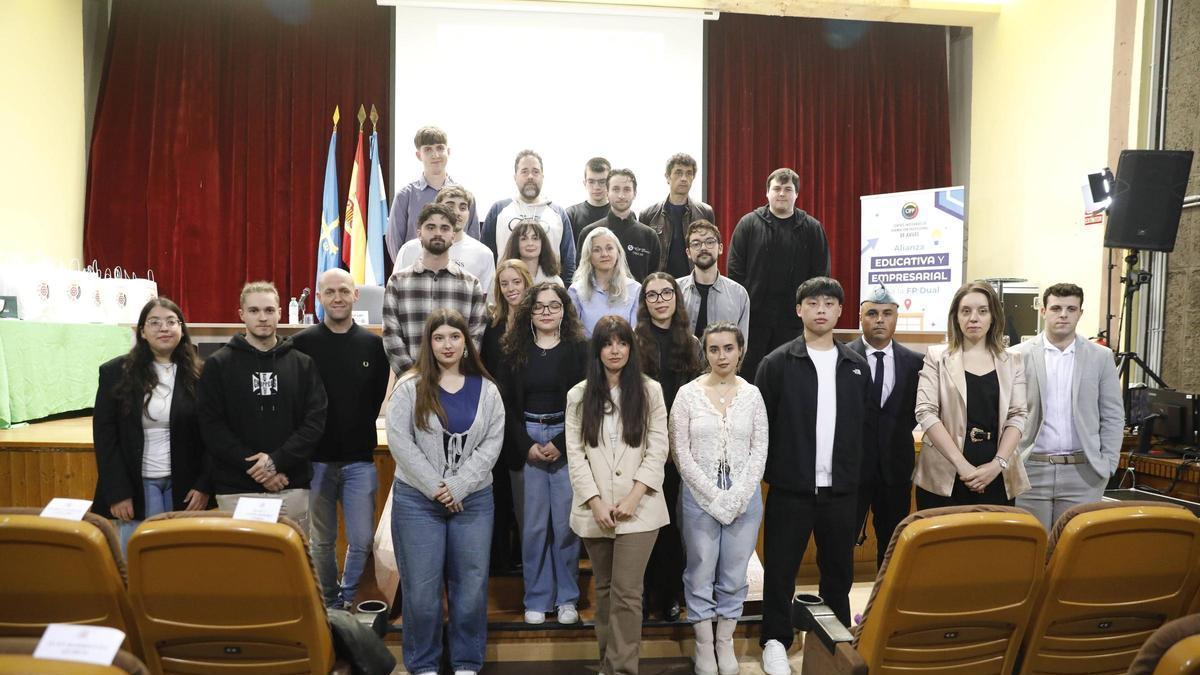 Los alumnos premiados