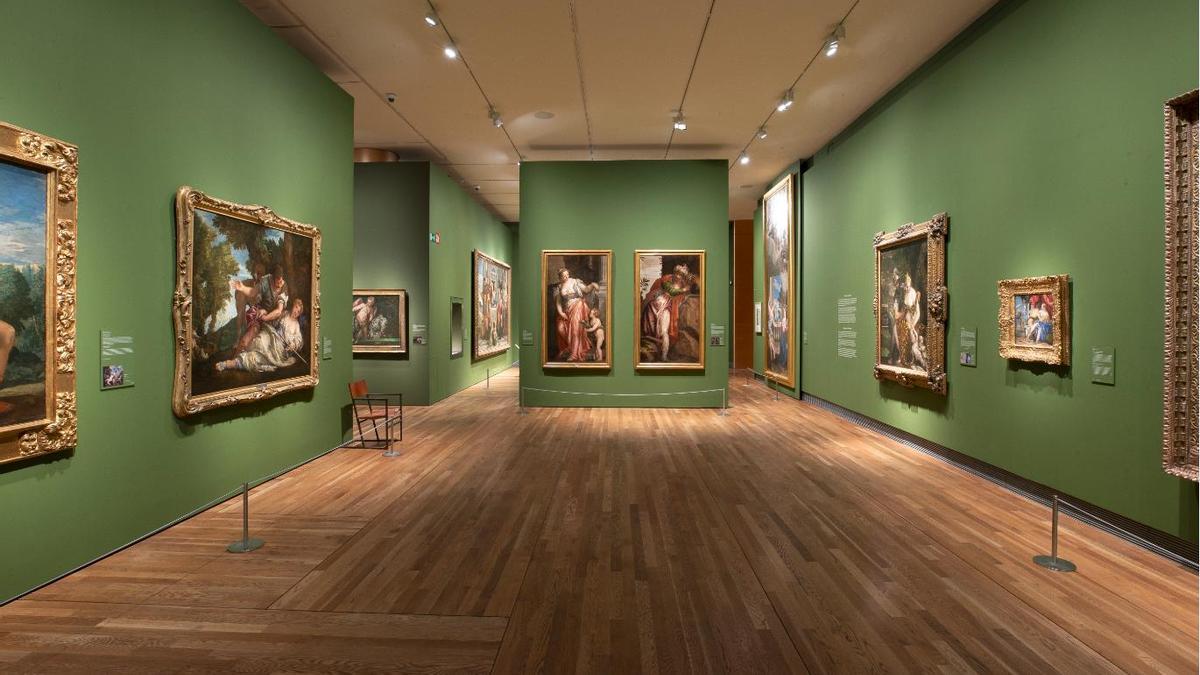 Vista general de la exposición 'Paolo Veronese', que el Prado inaugura este martes 27 de mayo.