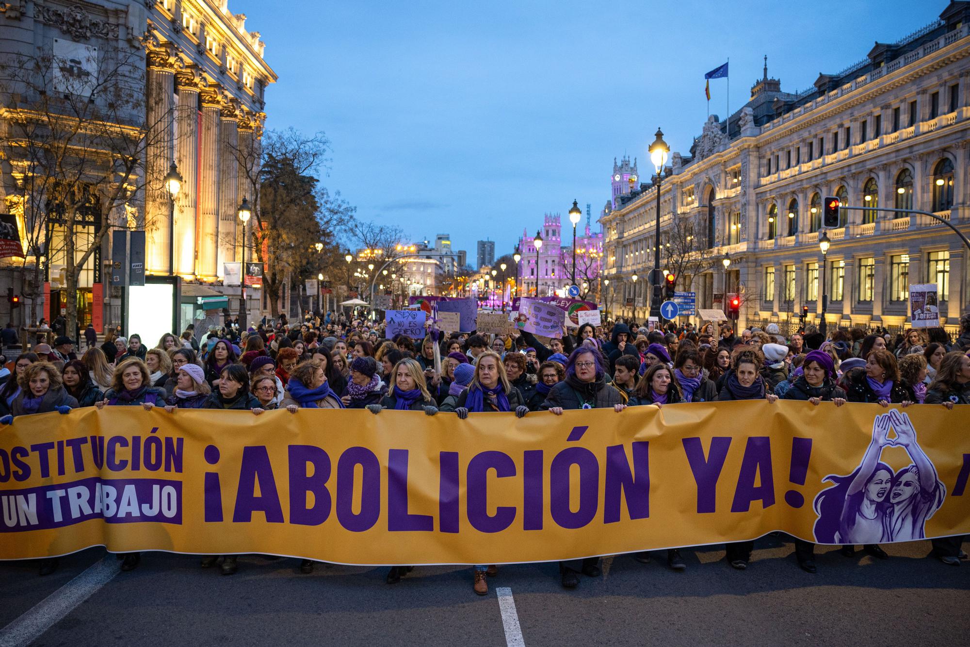 Marchas del 8M en Madrid