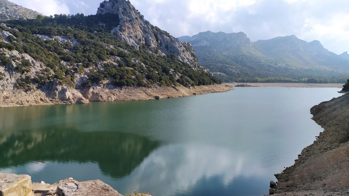 Así está el Gorg Blau: las reservas de agua están bajo mínimos con poco más del 20%