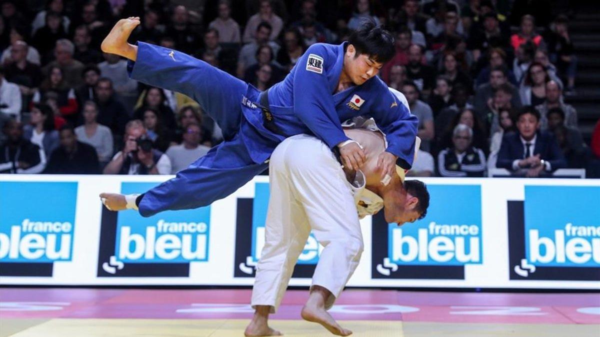 Judocas en el Grand Slam de Paris