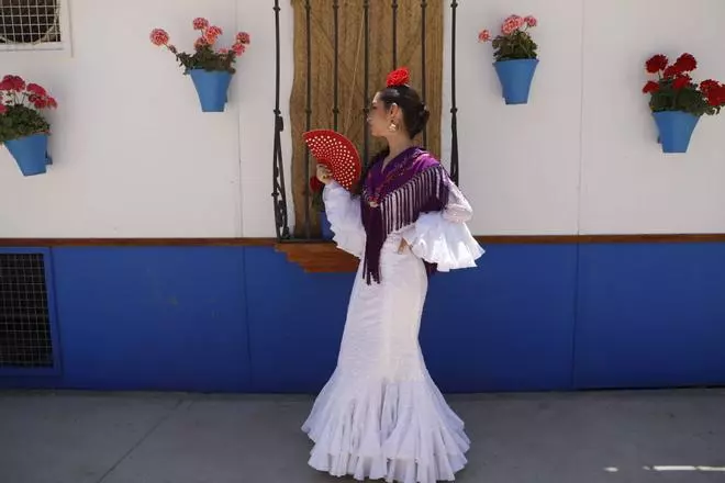 Lunares, volantes y color toman el viernes en la Feria de Córdoba