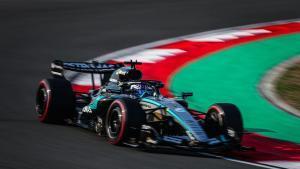 63 RUSSELL George (gbr), Mercedes AMG F1 Team W17, action during the Formula 1 Heineken Chinese Grand Prix 2026, 2nd round of the 2026 Formula One World Championship from March 13 to 15, 2026 on the Shanghai International Circuit, in Shanghai, China - Photo Antonin Vincent / DPPI AFP7 13/03/2026 ONLY FOR USE IN SPAIN. ANTONIN VINCENT / DPPI / AFP7 / Europa Press;2026;China;CHINE;f1;formula 1;FORMULE 1;Grand Prix;Motorsport;SHANGHAI;Sport;F1 - CHINESE GRAND PRIX 2026;