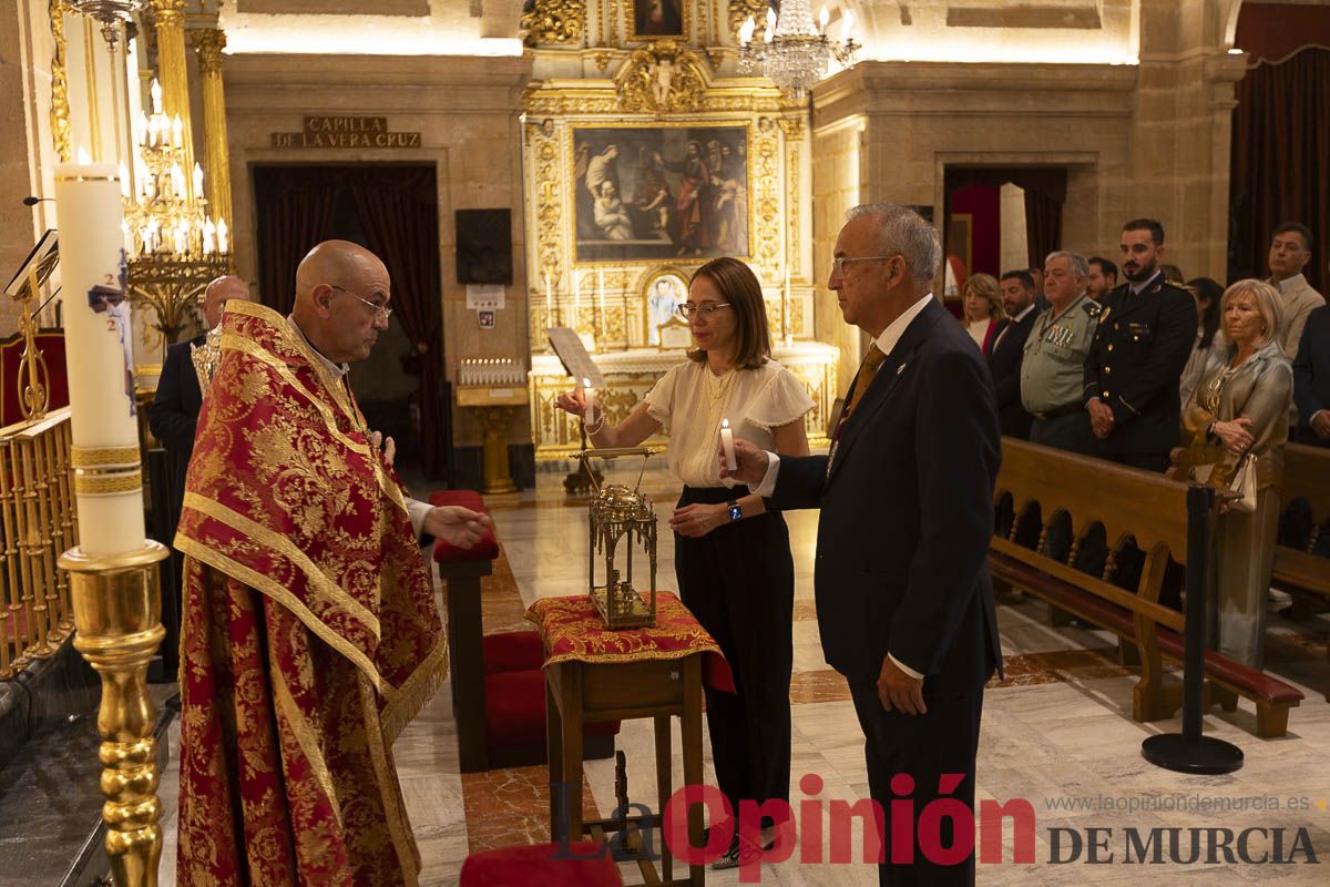 Bendición de la naturaleza con la Vera Cruz de Caravaca