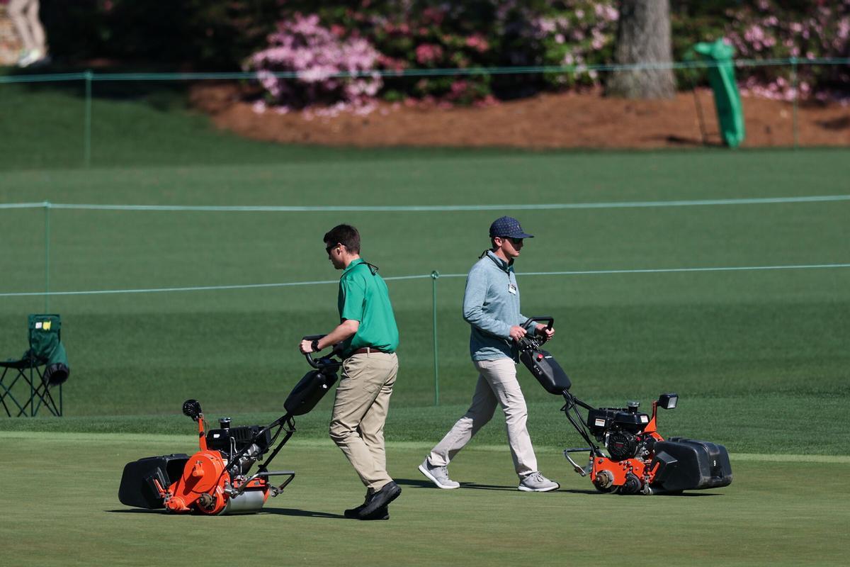 Augusta National es un jardín cuidado al milímetro para que las estrellas del golf luzcan su mejor juego