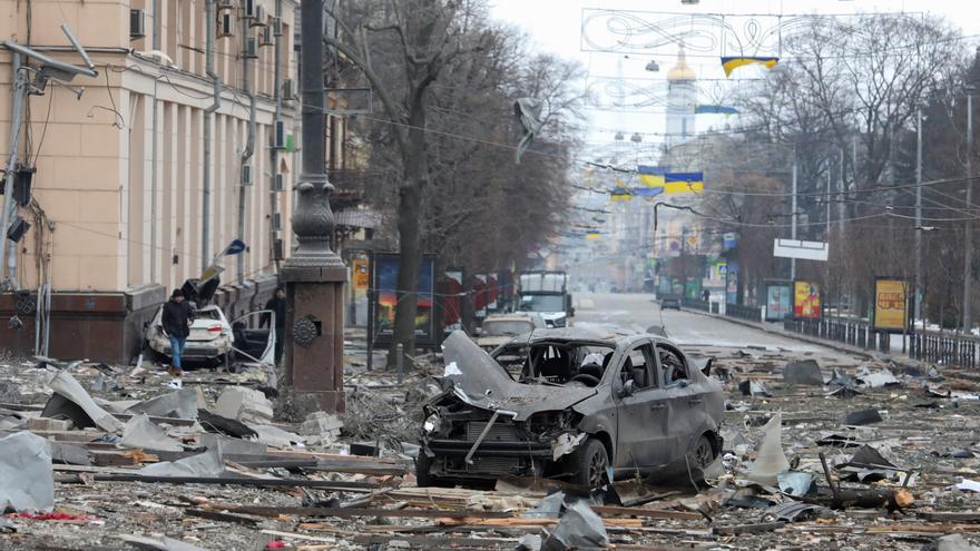 Diversos míssils cauen sobre la ciutat ucraïnesa de Khàrkiv