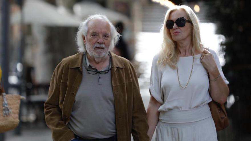 Bartolomé Cursach y su mujer llegando a la Audiencia de Palma en la segunda sesión del juicio