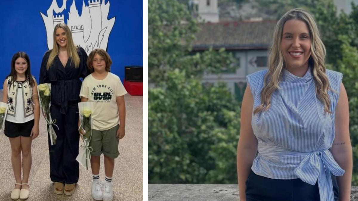 Nadin Ferrando: reina de la Fira de Xàtiva y fallera mayor de Sant Jaume en el mismo año.