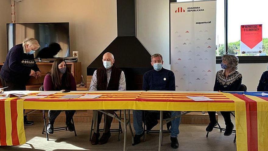 Imatge del congrés d&#039;ERC Solsonès celebrat ahir a Clariana de Cardener