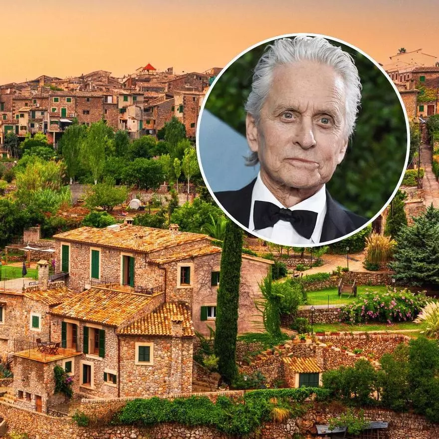 Michael Douglas (81 años) lleva 35 años yendo al mismo pueblo de Mallorca: "Cuando lo vi por primera vez caí rendido a sus pies”