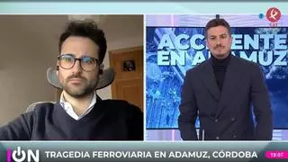 Pedro Santiago, de Villafranca de los Barros y superviviente del accidente en Adamuz: "Explotó el cristal y falleció una chica delante de mí"