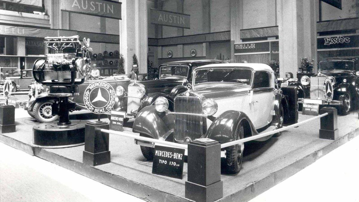 1933 salon automovil barcelona mercedes-benz tipo 170
