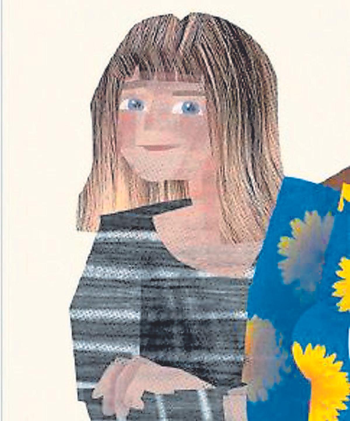 Greta Thunberg, a la il·lustració  del calendari. | Laura Romero Pereira