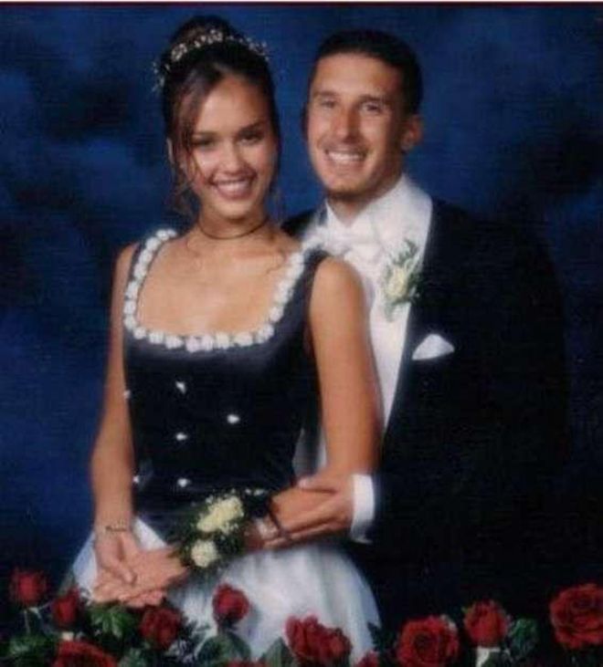 Celebrities en el día de su graduación: Jessica Alba