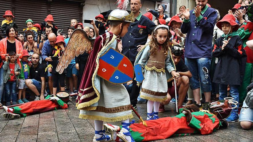 Patum infantil de lluïment del 2019