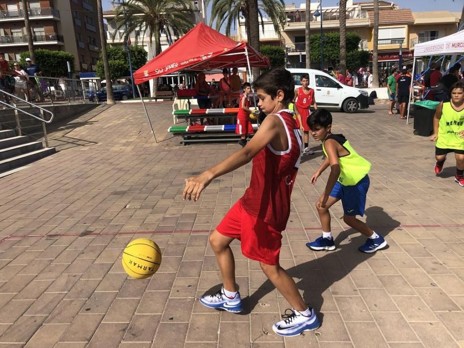 Campeonato de baloncesto 3x3 en La Ribera