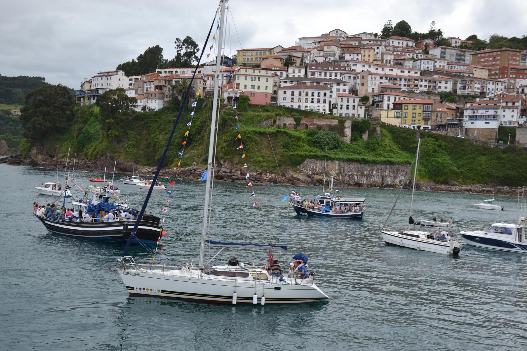 Lastres celebró la Virgen del Carmen