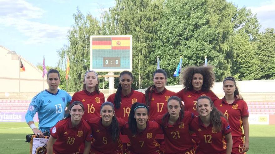 Una castellonense entre las Campeonas de Europa