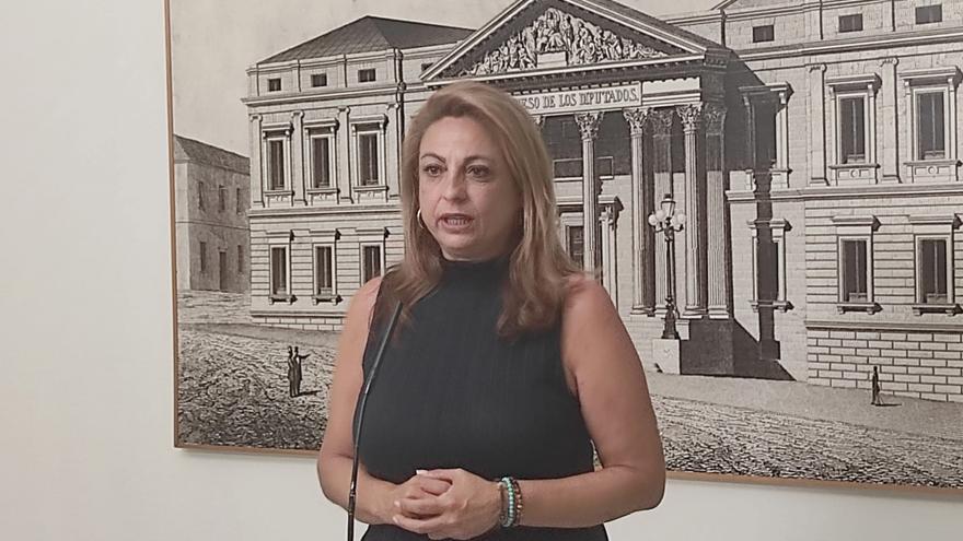 La diputada de Coalición Canaria en el Congreso, Cristina Valido