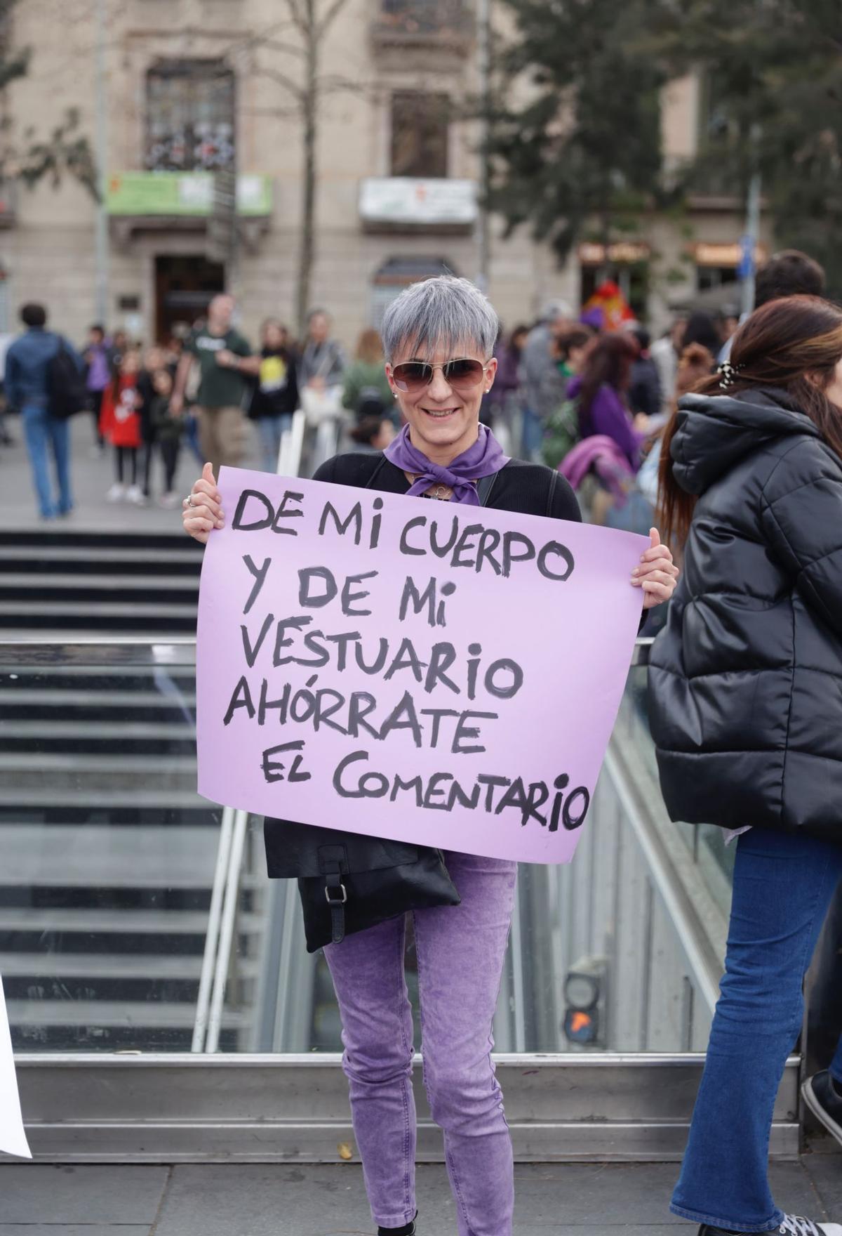 Manifestación del 8-M en Barcelona