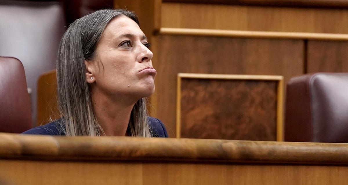 Madrid. 28 04.2026. Miriam Nogueras, Junts. Pleno en el Congreso de los Diputados