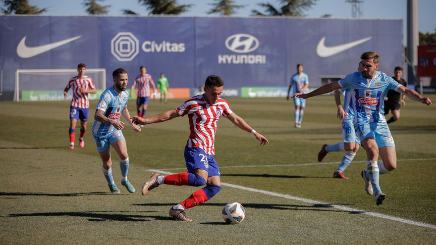 El Coria pierde el brillo ante el Atleti B