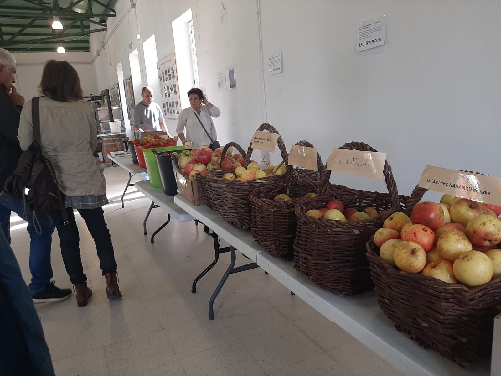 Muñó, capital de la manzana de Siero: así ha sido la exposición de variedades organizada por los vecinos