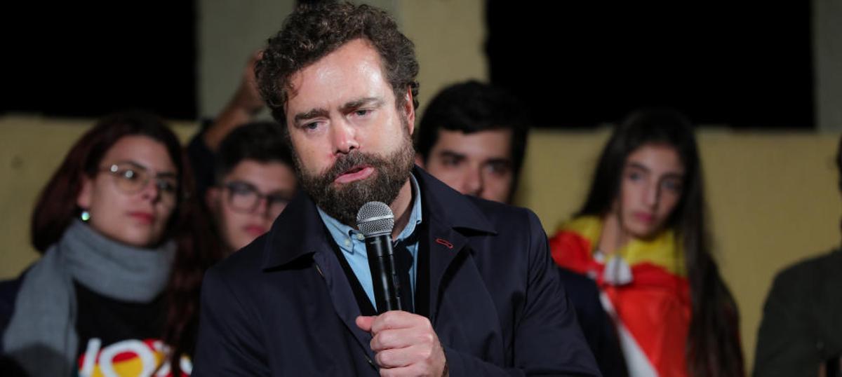 El diputado de Vox, Iván Espinosa de los Monteros.