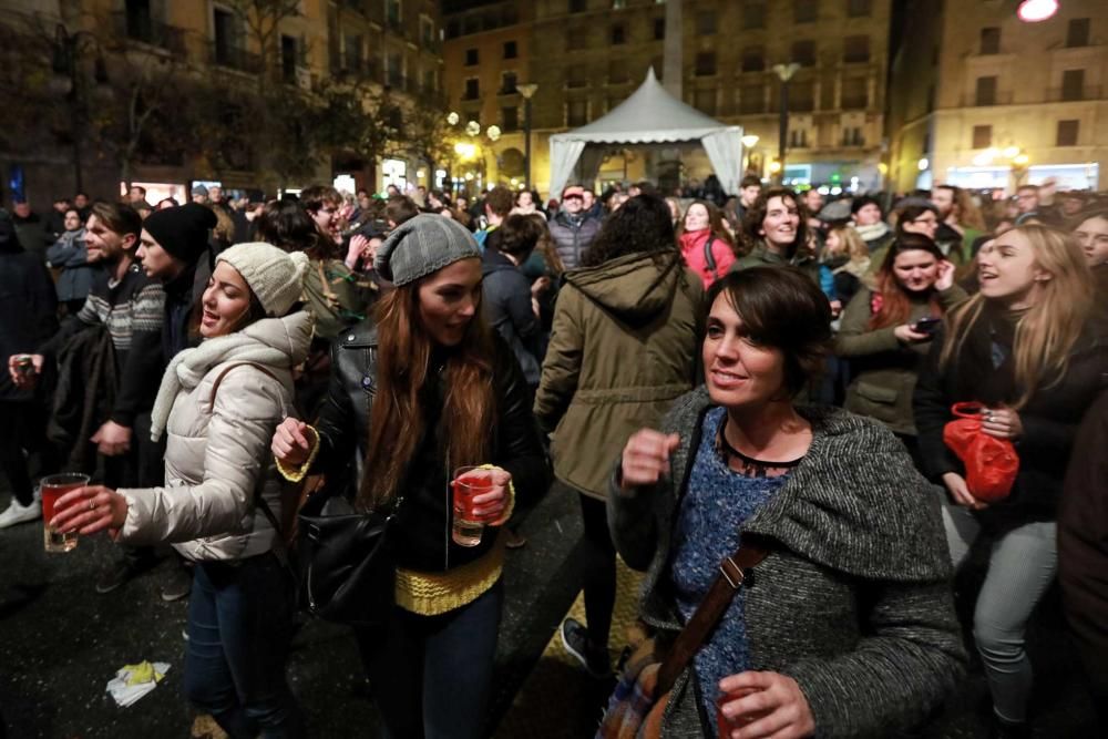 Palma feiert Sant Sebastià trotz Regen, Wind und Kälte