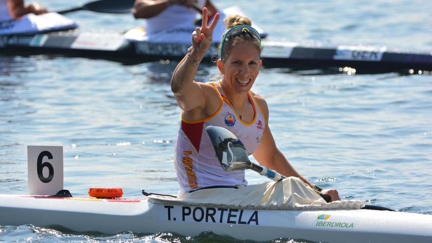 Teresa Portela, piragüista: &quot;El año está perdido, pero me retiraré cuando yo quiera, no cuando ellos digan&quot;