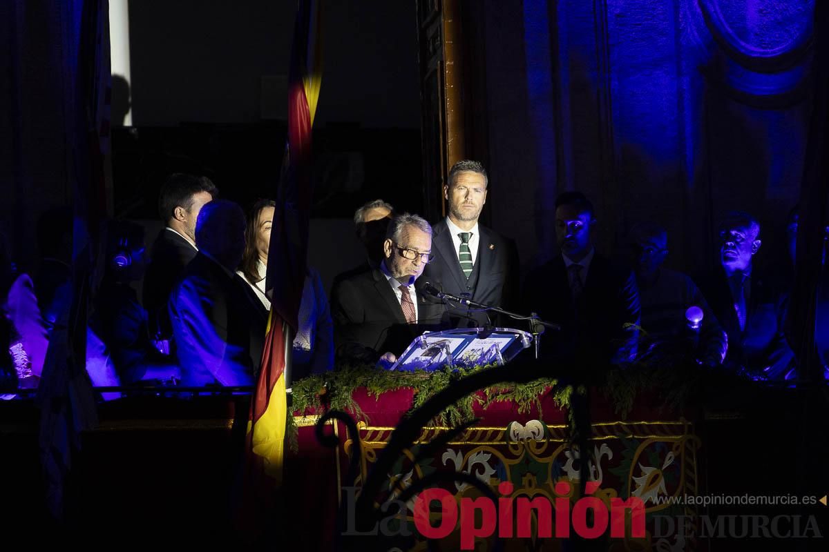 Pregón de Fiestas en Caravaca