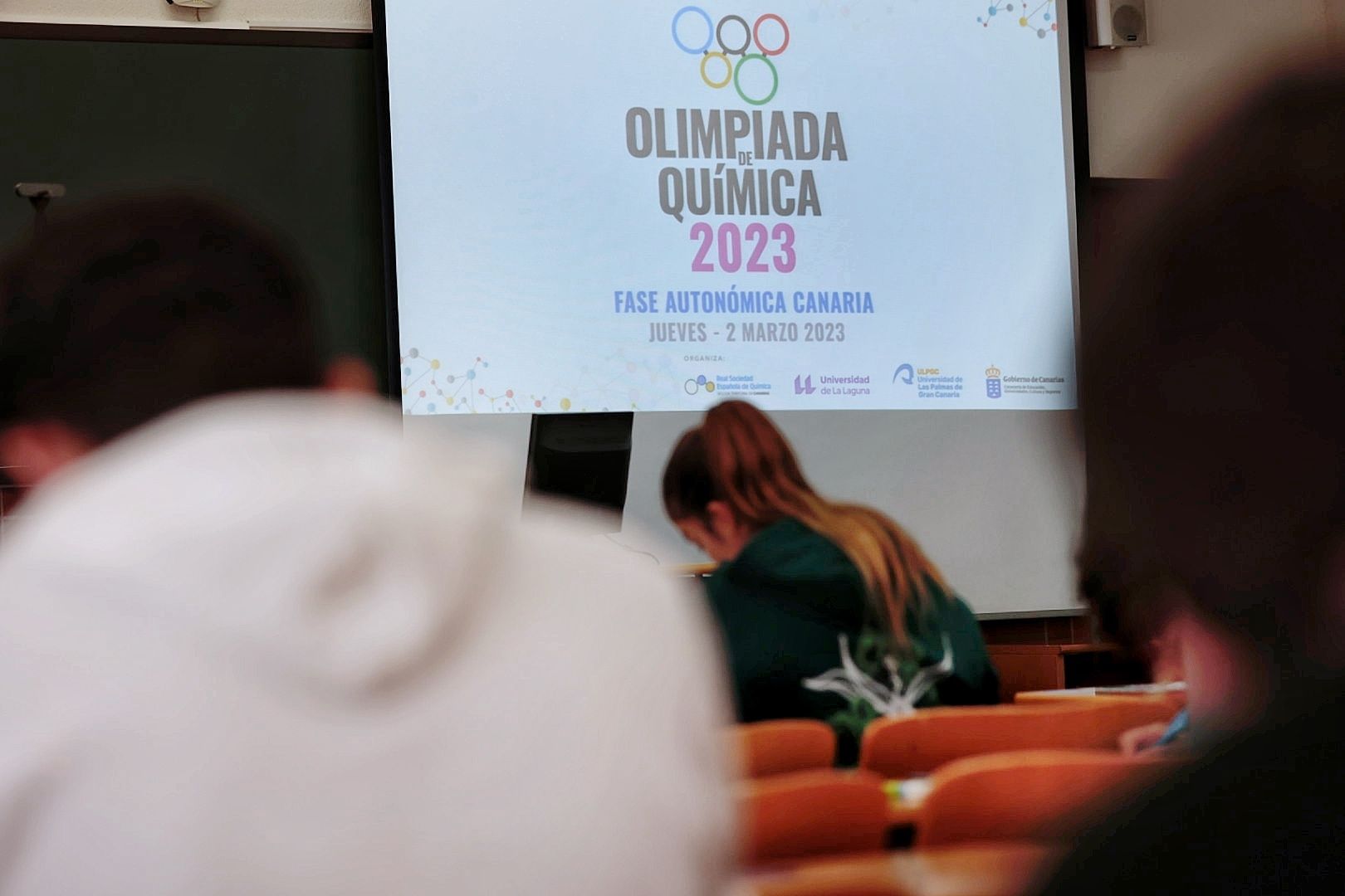 Cuartas Olimpiadas de Química en la Universidad de La Laguna (ULL).