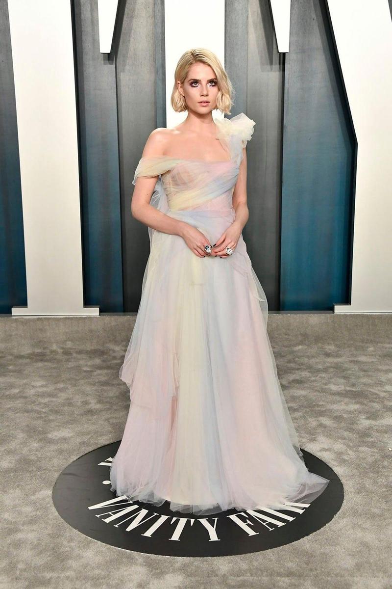 Lucy Boynton, en la fiesta Vanity Fair post Oscar 2020