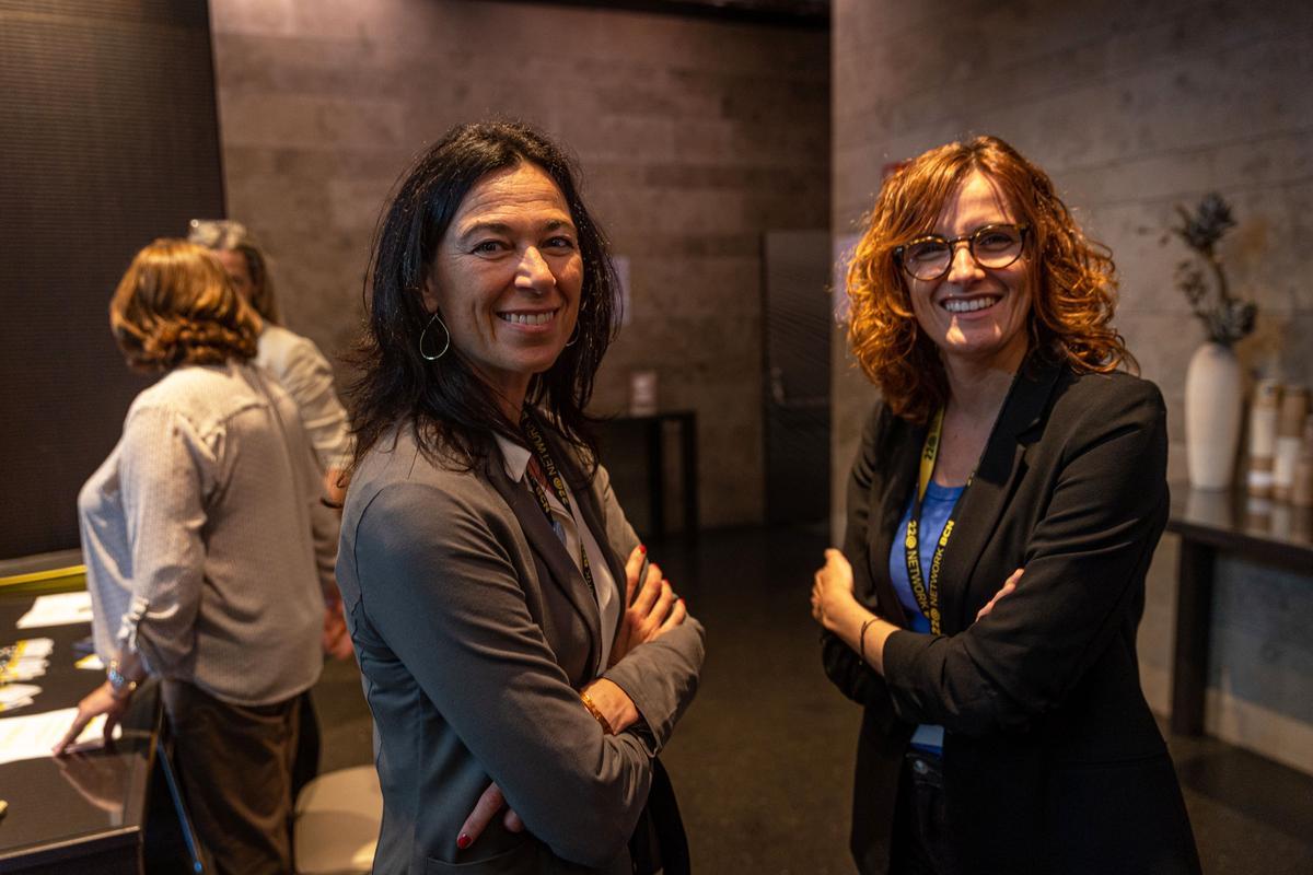 Lara Pellegrini y Helena Salvadó