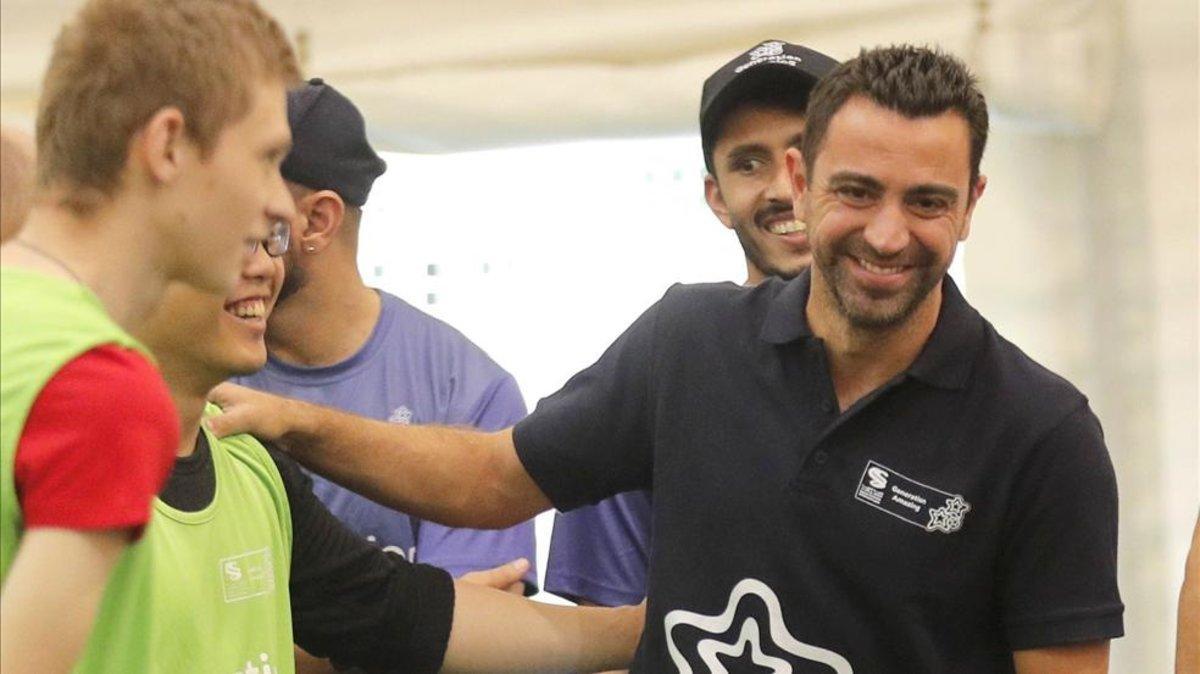 Xavi Hernández está ahora en Doha