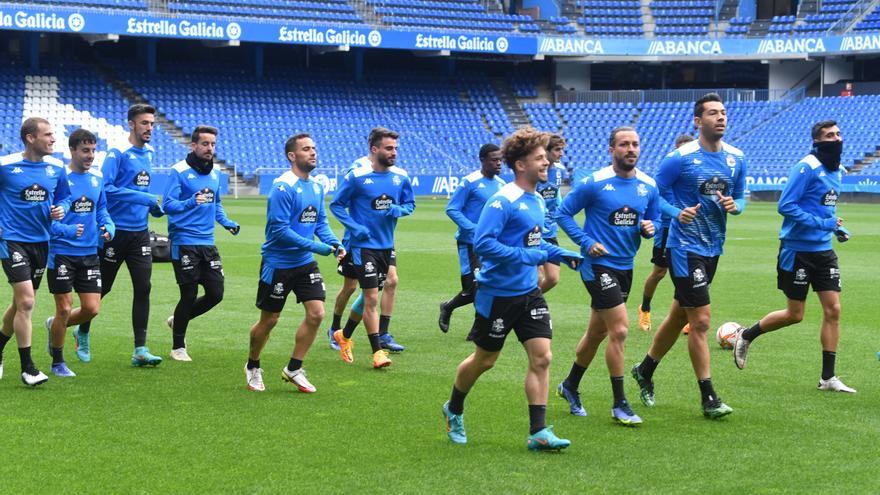 El Dépor prepara en Riazor el duelo contra el Talavera