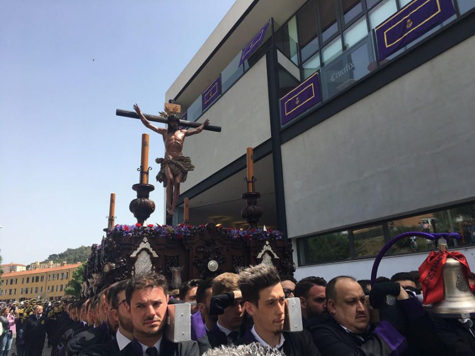 Las imágenes de la procesión de la cofradía de Crucifixión