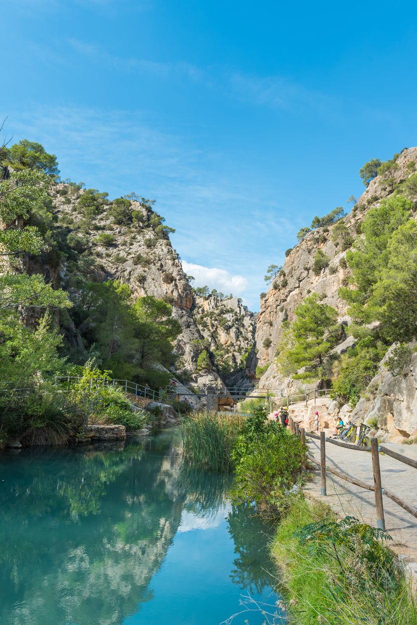 Santuario del paisaje fluvial de La Fontcalda, Cataluña,
