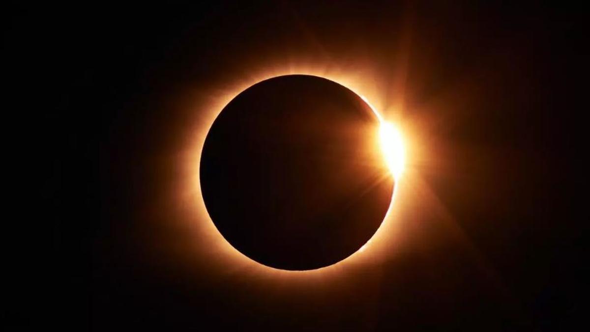 Imagen de archivo de un eclipse