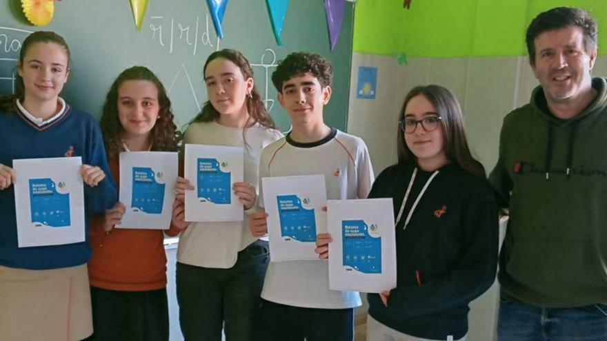 Viaqua premia relatos de alumnos del Padre Feijóo Zorelle y del Divina Pastora